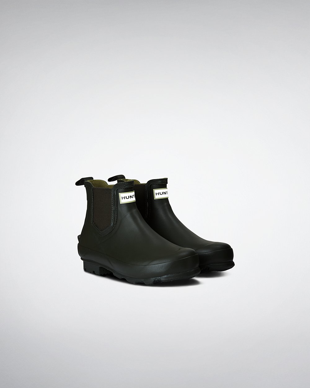 Women Hunter Norris | Chelsea Boots Dark Olive | NZ-89056-DTAR